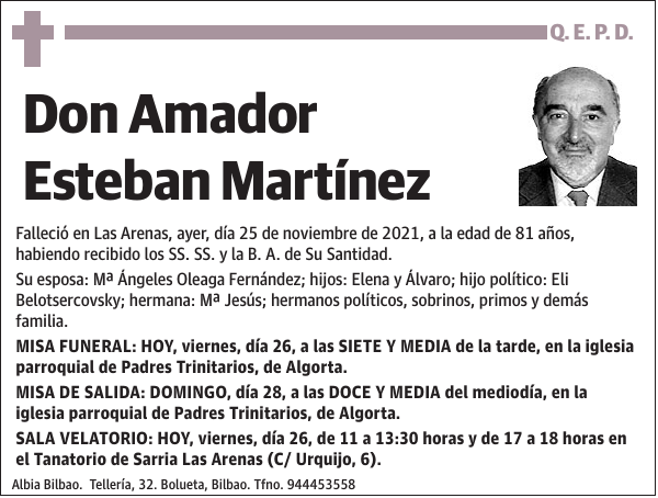 Amador Esteban Martínez