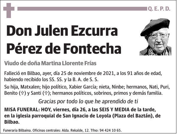 Julen Ezcurra Pérez de Fontecha