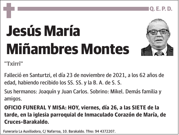 Jesús María Miñambres Montes