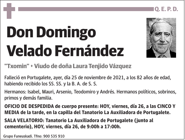 Domingo Velado Fernández