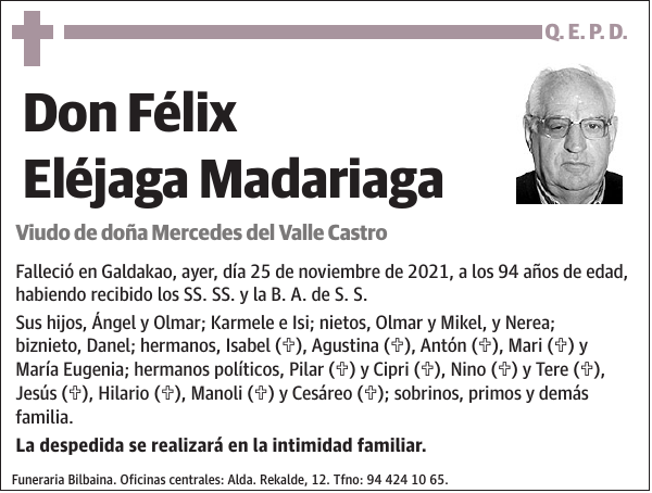 Félix Eléjaga Madariaga