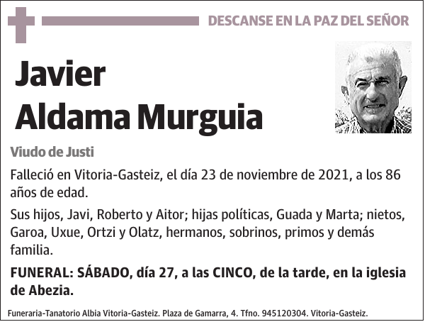 Javier Aldama Murguia