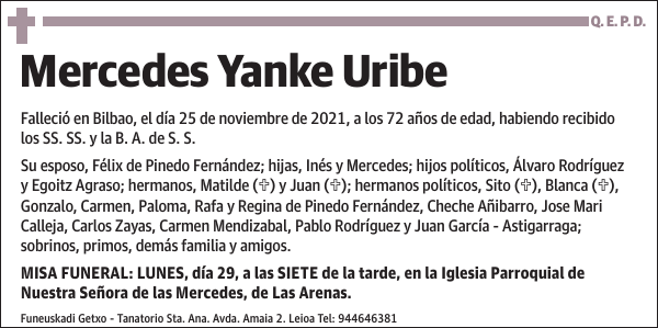 Mercedes Yanke Uribe