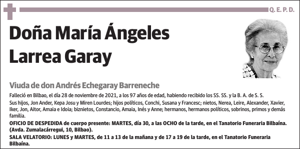 María Ángeles Larrea Garay