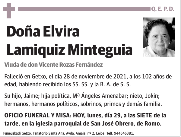 Elvira Lamiquiz Minteguia