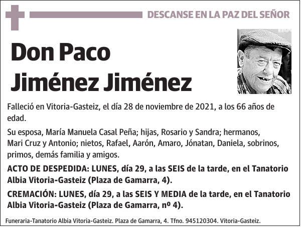 Paco Jiménez Jiménez