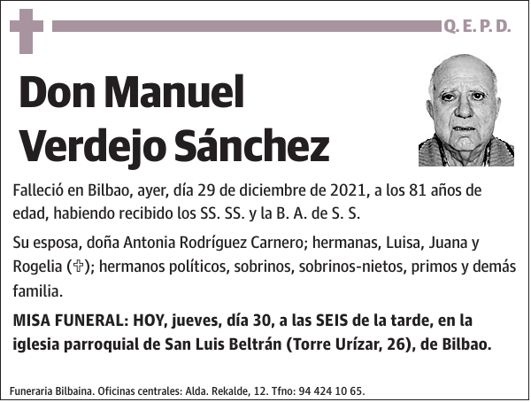 Manuel Verdejo Sánchez