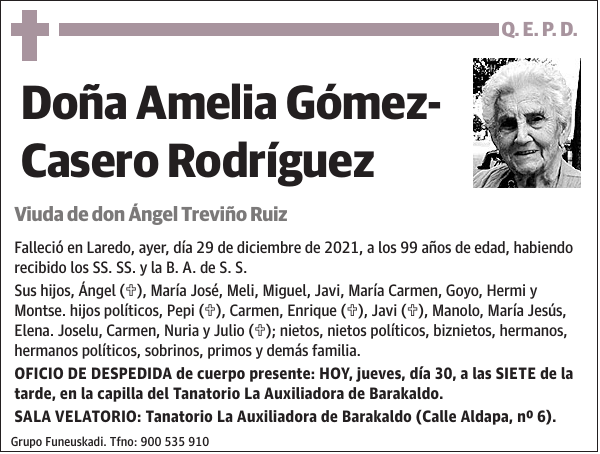 Amelia Gómez- Casero Rodríguez