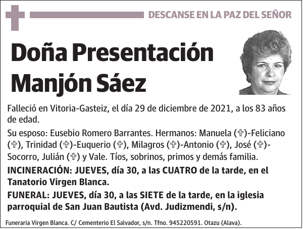 Presentación Manjón Sáez