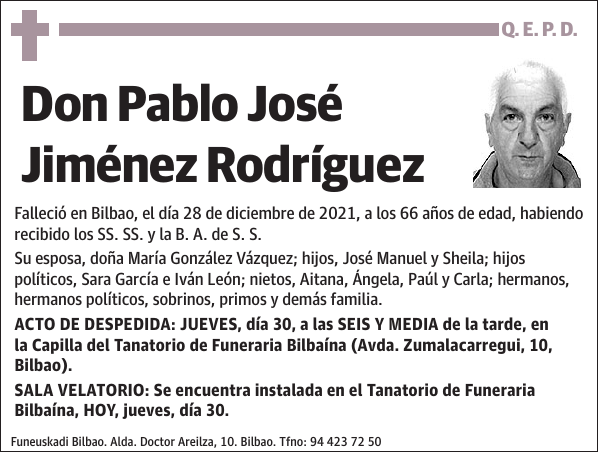 Pablo José Jiménez Rodríguez