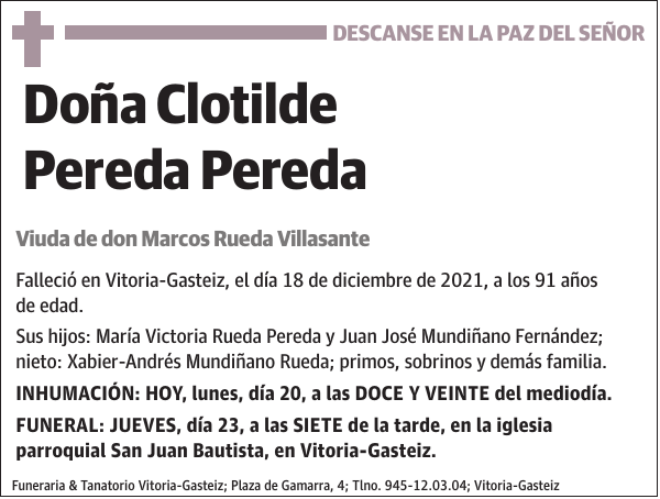 Clotilde Pereda Pereda