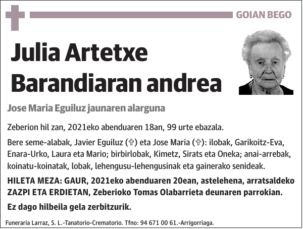 Julia Artetxe Barandiaran