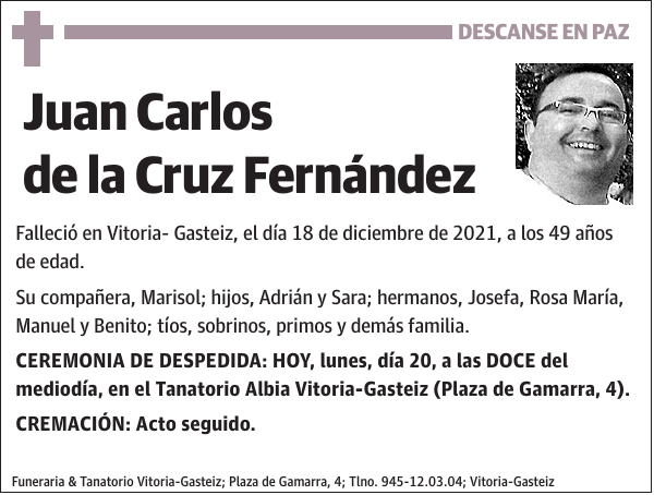 Juan Carlos de la Cruz Fernández