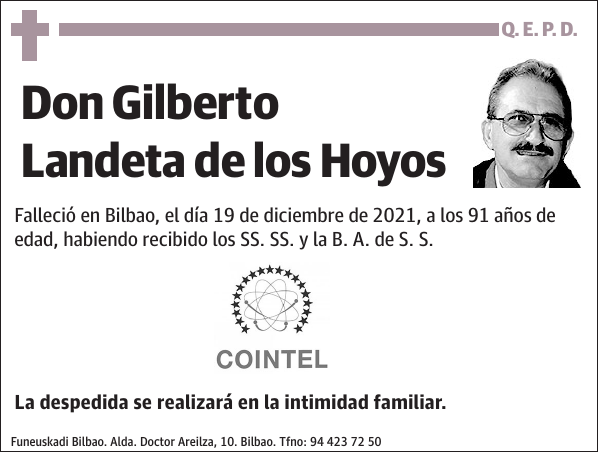 Gilberto Landeta de los Hoyos