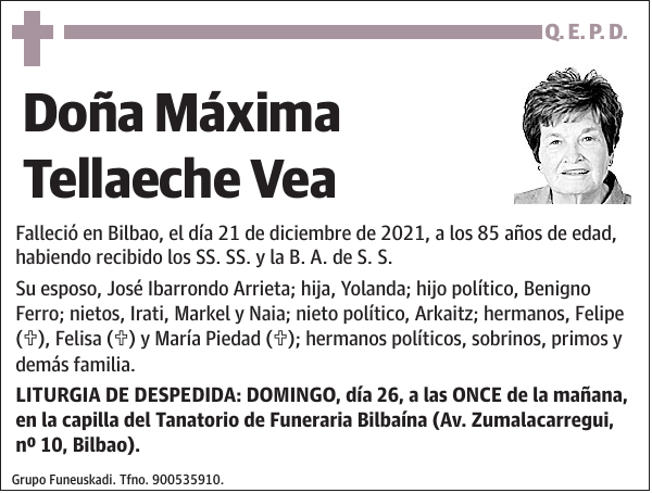 Máxima Tellaeche Vea