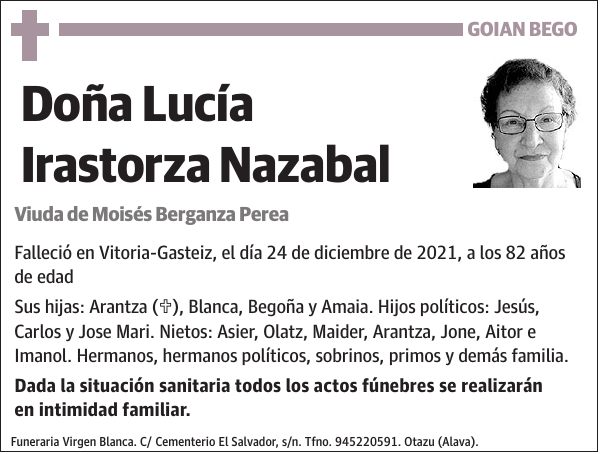 Lucía Irastorza Nazabal