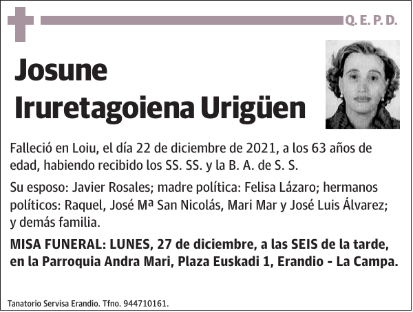 Josune Iruretagoiena Urigüen