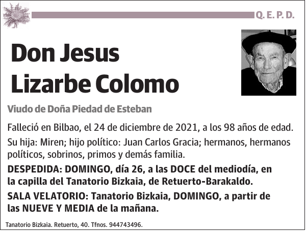 Jesus Lizarbe Colomo