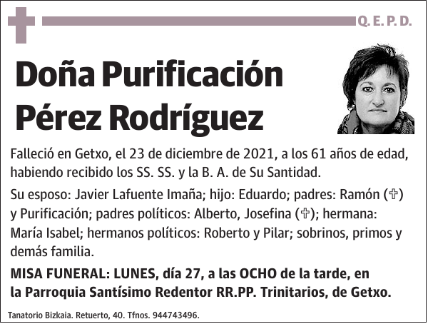 Purificación Pérez Rodríguez