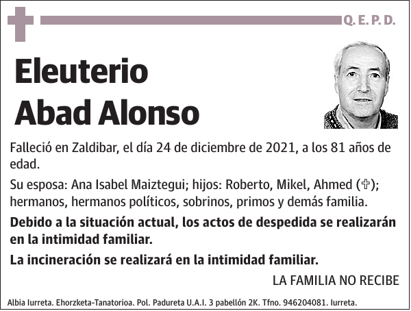 Eleuterio Abad Alonso