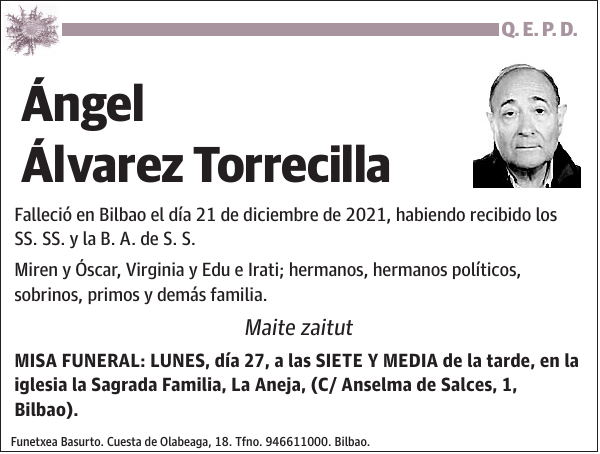 Ángel Álvarez Torrecilla