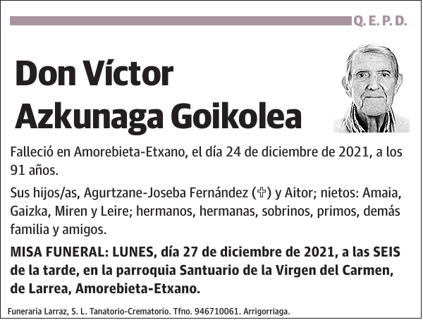 Víctor Azkunaga Goikolea