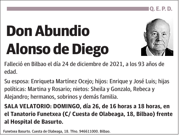 Abundio Alonso de Diego