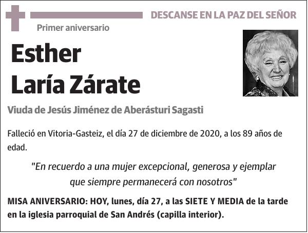 Esther Laría Zárate