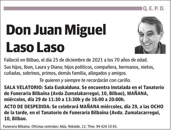 Juan Miguel Laso Laso