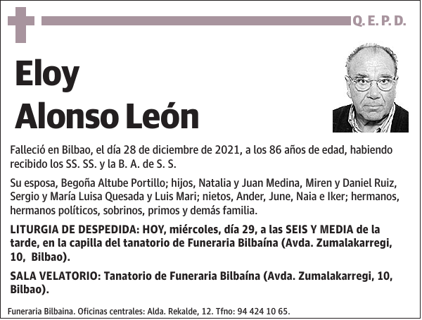 Eloy Alonso León