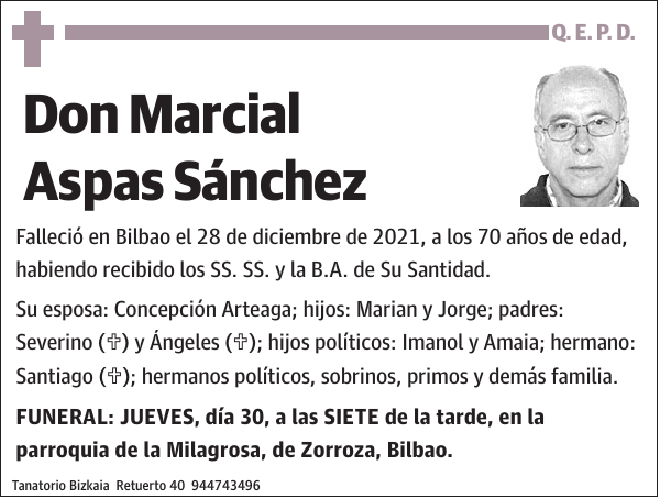 Marcial Aspas Sánchez