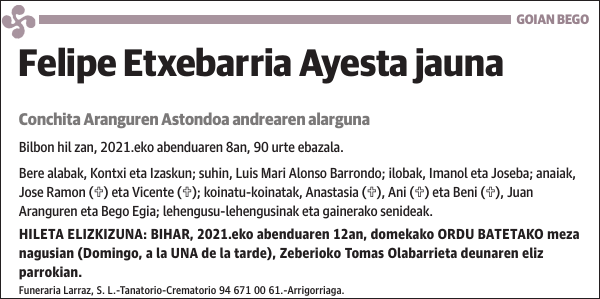 Felipe Etxebarria Ayesta