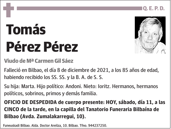 Tomás Pérez Pérez