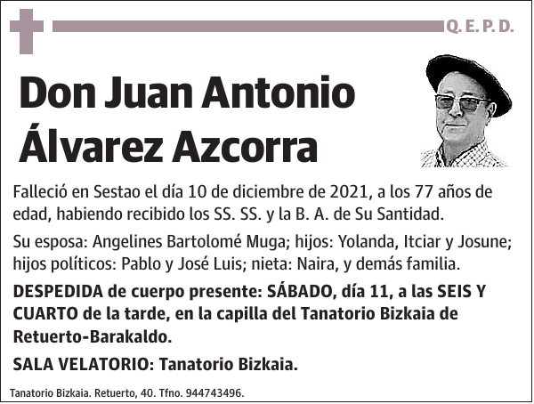 Juan Antonio Álvarez Azcorra