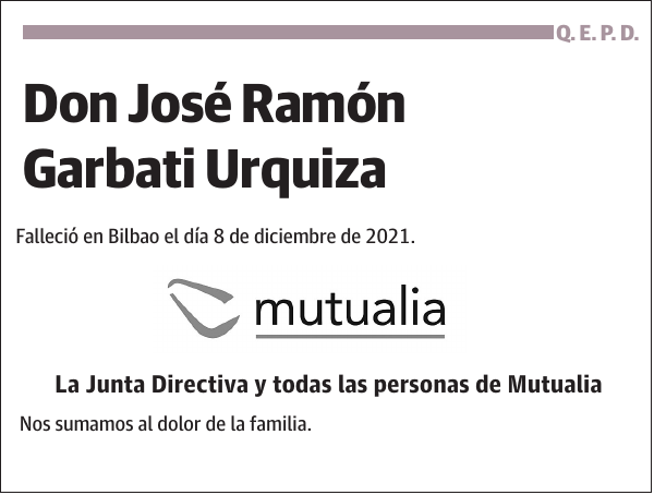 José Ramón Garbati Urquiza