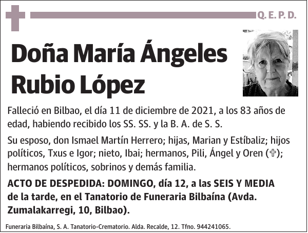 María Ángeles Rubio López