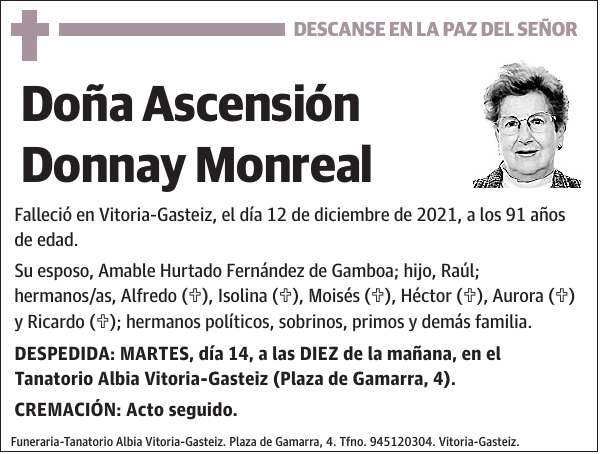 Ascensión Donnay Monreal