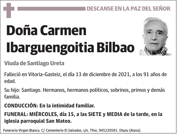 Carmen Ibarguengoitia Bilbao