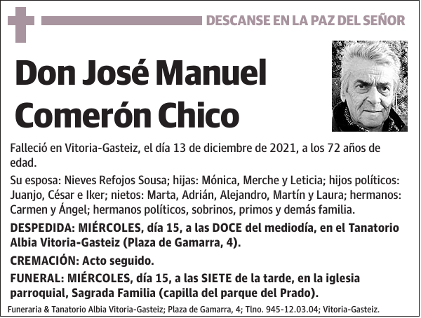 José Manuel Comerón Chico