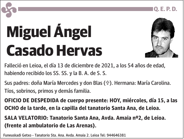 Miguel Ángel Casado Hervas