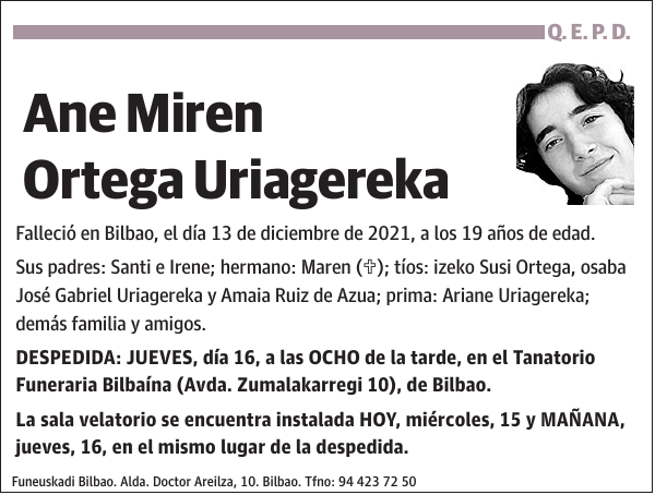 Ane Miren Ortega Uriagereka