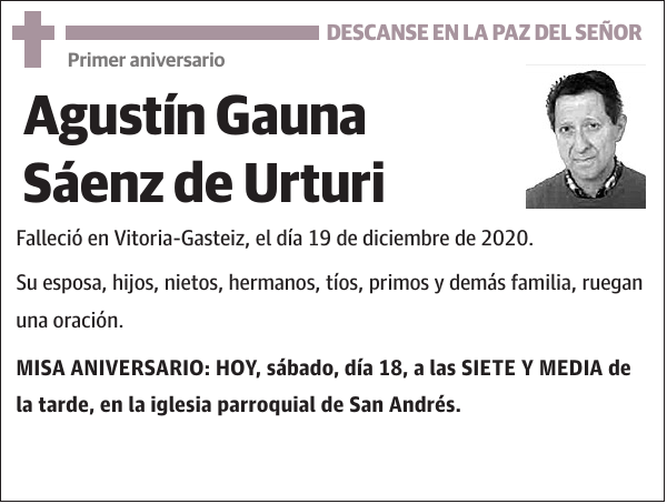 Agustín Gauna Sáenz de Urturi