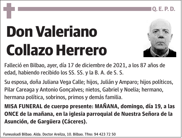 Valeriano Collazo Herrero