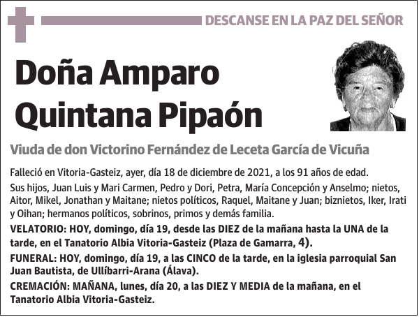 Amparo Quintana Pipaón