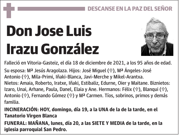 Jose Luis Irazu González