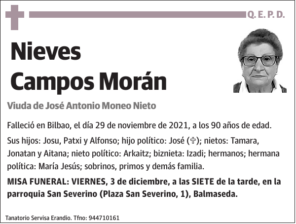 Nieves Campos Morán