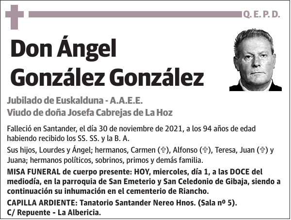 Ángel González González