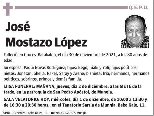 José Mostazo López