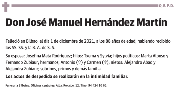 José Manuel Hernández Martín