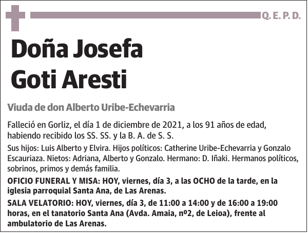 Josefa Goti Aresti